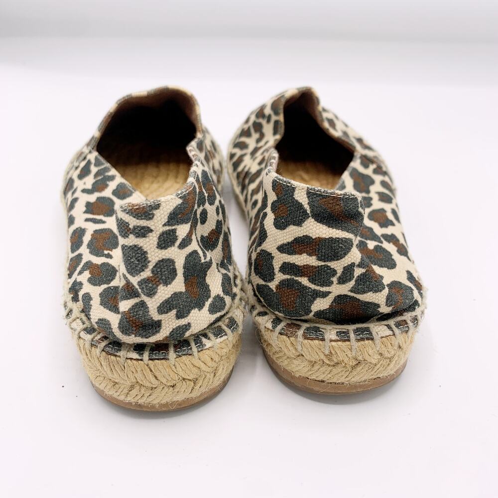 Stella McCartney Canvas Flat Espadrille in Leopard Print - Picture 10 of 11